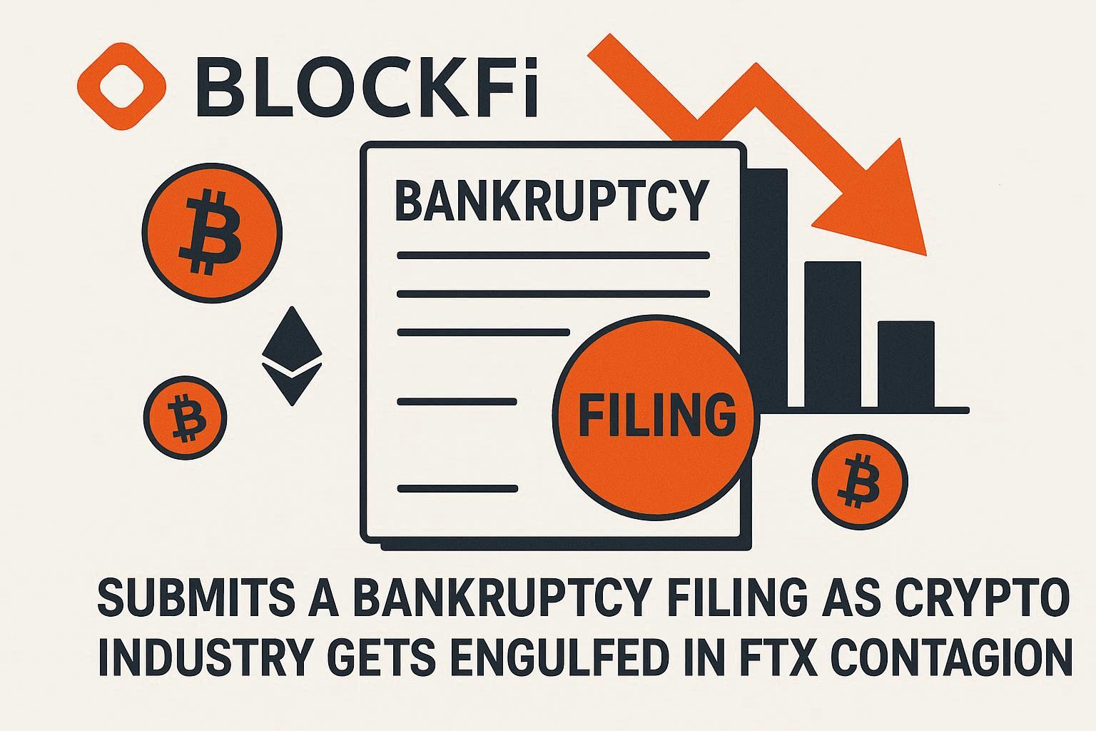 BlockFi Submits a Bankruptcy Filing as Crypto Industry Gets Engulfed in FTX Contagion
